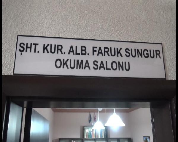 Şehit Albay Faruk Sungur'un ismi Kosova’da Türk Taburu'ndaki Okuma Salonu'na verildi