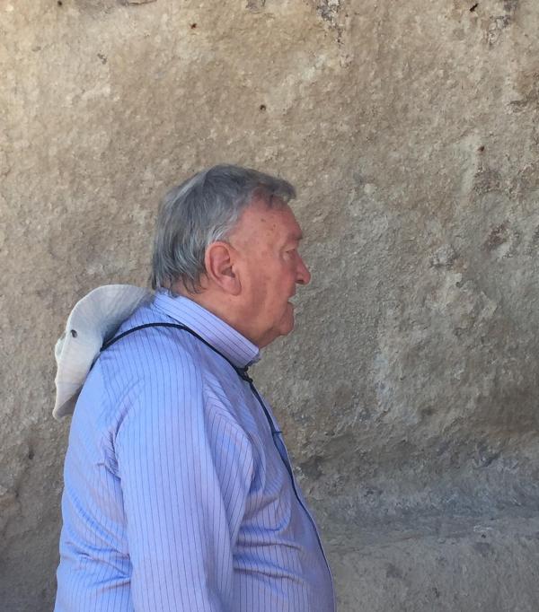 Araştırmacı- Yazar Erich Von Daniken, Nevşehir'de yeni keşfedilen yeraltı şehrinde