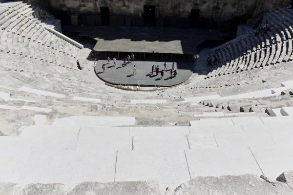 Aspendos restorasyonunda 'mutfak mermeri' eleştirisi