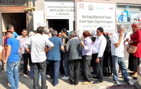 700 kişilik geçici işe yoğun başvuru