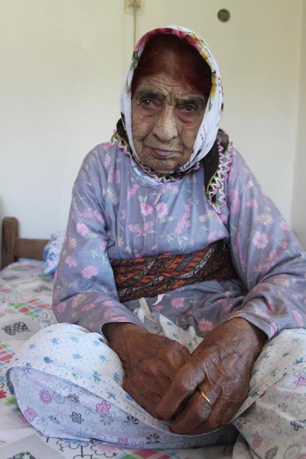108 yaşındaki Elife Boz'un uzun yaşam reçetesi