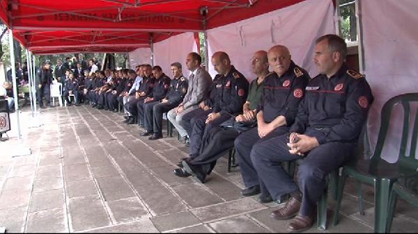 İtfaiye şehitleri için Kur-an'ı Kerim okutuldu