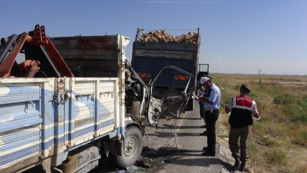 Aksaray’da kaza: 1 ölü 1 yaralı