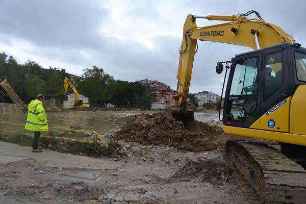 Çerkezköy'de 'taşkın' alarmı