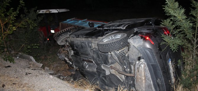 Sıla yolunda kaza: 1'i bebek 4 yaralı