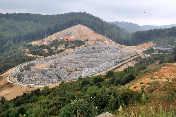 Zonguldak'ta metan gazından elektrik üretildi