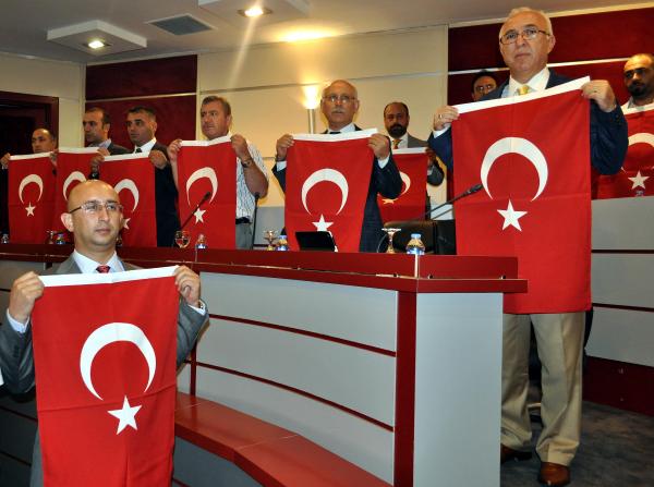 KTO Meclisi'nden teröre bayraklı tepki