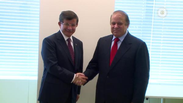 Davutoğlu Pakistan ve Norveç Başbakanları ile görüştü