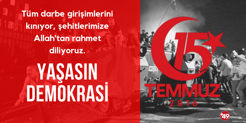 Darbe girişiminin 3. yılı
