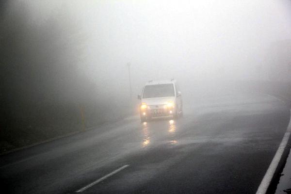 Bolu Dağı'nda yağmur ve sis ulaşımı yavaşlattı