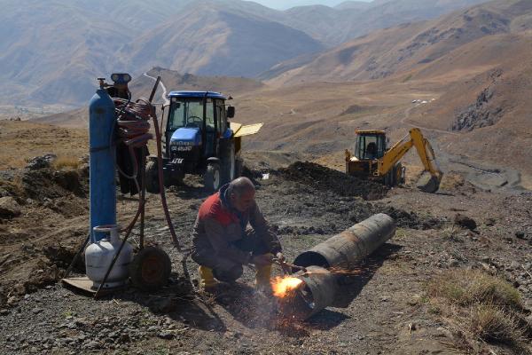 2 bin 780 rakımda su arıza çalışması