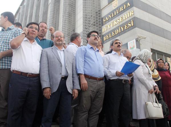 Şanlıurfa'da STK’lardan saldırıya uğrayan başkana destek