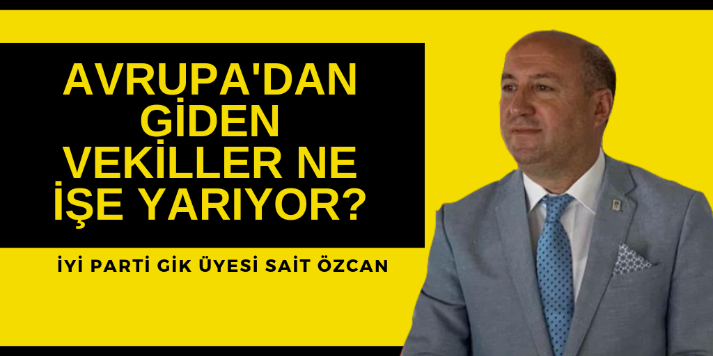 Avrupa'dan giden vekiller ne işe yarıyor?