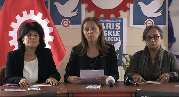 DİSK Kadın Komisyonu'ndan "Kardeş kanı dursun" çağrısı