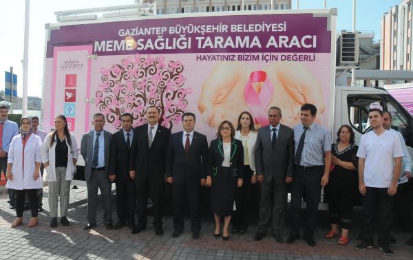 Gaziantep’te mobil kanser tarama hizmeti başladı