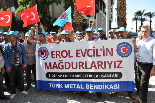 Evcil'in işçilerinin ücret isyanı