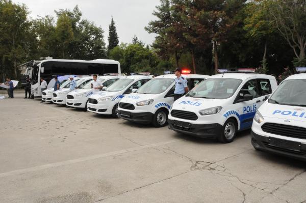 Kahramanmaraş'te polise 26 yeni araç