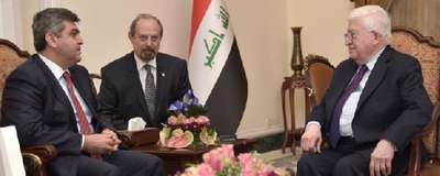 Türkiye'nin Bağdat Büyükelçisi'nden Irak Cumhurbaşkanı'na çifte davet
