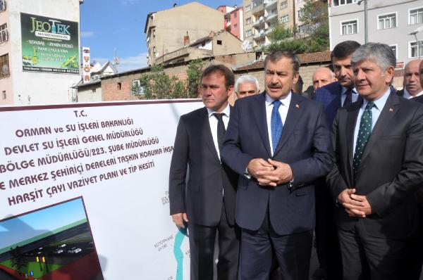 Bakan Eroğlu, Kelkit’te temel atma törenine katıldı