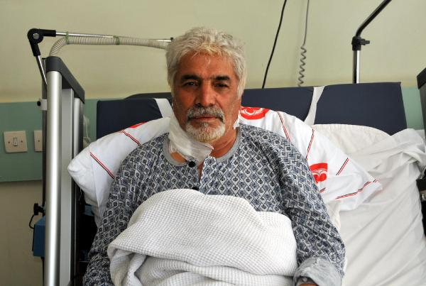 Boynuna inşaat demiri saplanan Akkuş'un 'mucize' kurtuluşu