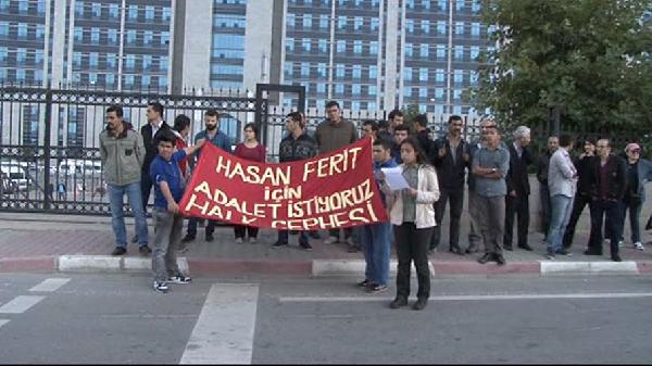 Adliye önünde polis müdahalesi