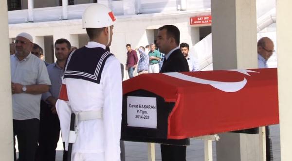 Görev şehidi Teğmen Başaran, Ankara'da son yolculuğuna uğurlandı
