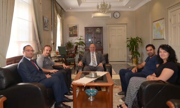 Yılmaz Erdoğan'dan Muğla Valisi Çiçek'e ziyaret