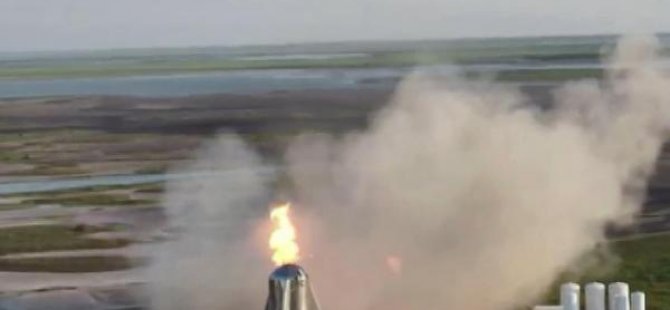 SpaceX’in uzay aracı alev aldı