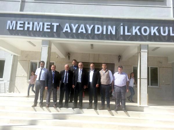 Aydın Ayaydın'ın babası adına yaptırdığı okulda eğitime başlandı