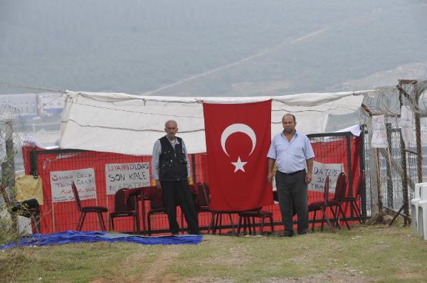 Dilovası'ndaki 'Yeşili Koruma Nöbeti'nde 3'üncü gün