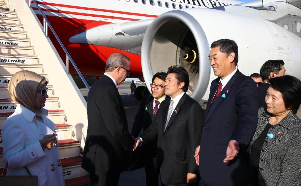Cumhurbaşkanı Erdoğan Japonya’da