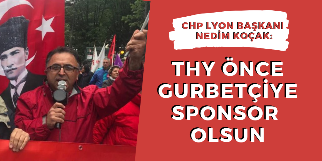 'THY, önce gurbetçiye sponsor olsun'