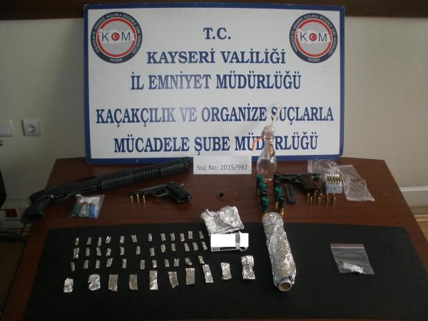 Kayseri'de 3 ayrı uyuşturucu operasyonunda 7 kişi tutuklandı
