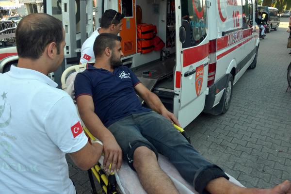 Çarşı kavgasında 2 Suriyeli yaralandı