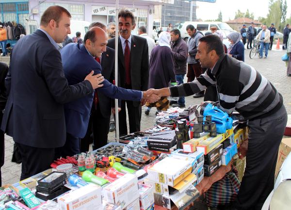CHP Kayseri milletvekili adaylarından esnaf ziyareti