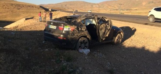 Gurbetçi ailenin otomobili takla attı: 1 ölü, 3 yaralı