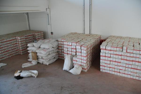 Gaziantep’te 35 ton kaçak çay ele geçirildi