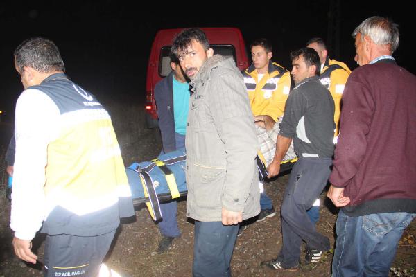 TIR menfeze uçtu: 2 Yaralı