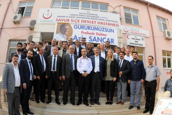 Nobel Ödülü kazanan Sancar'ın memleketi Savur'da kutlamalar sürüyor