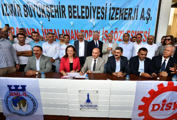 İzmir'de belediye çalışanlarına yüzde 72 zam