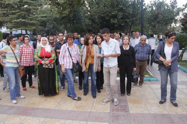 Şanlıurfa’da Öcalan için protesto gösterisi