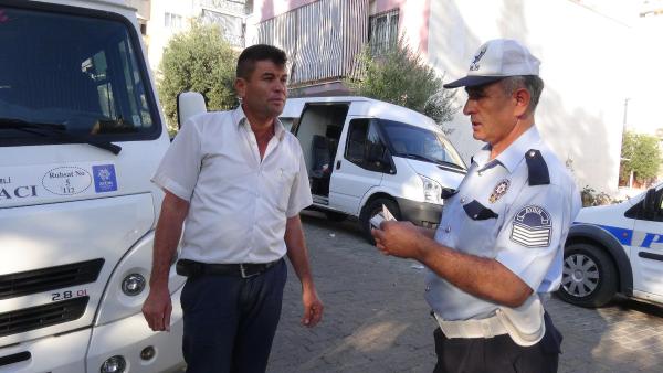 Minibüslere kaçak yakıt denetimi
