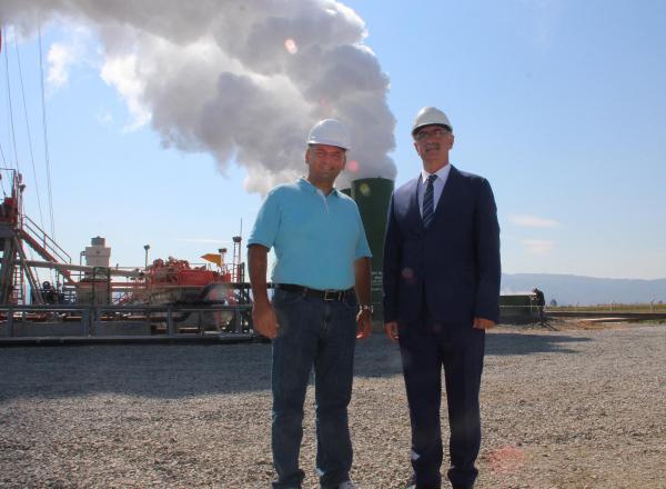 İncirliova da jeotermal enerjiye kavuştu