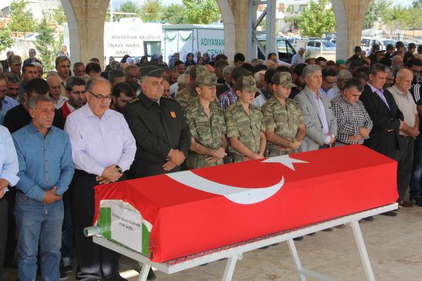 Adıyaman’da hayatını kaybeden Kore gazisi toprağa verildi