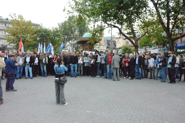 Ankara’daki bombalı saldırı Bursa’da protesto edildi