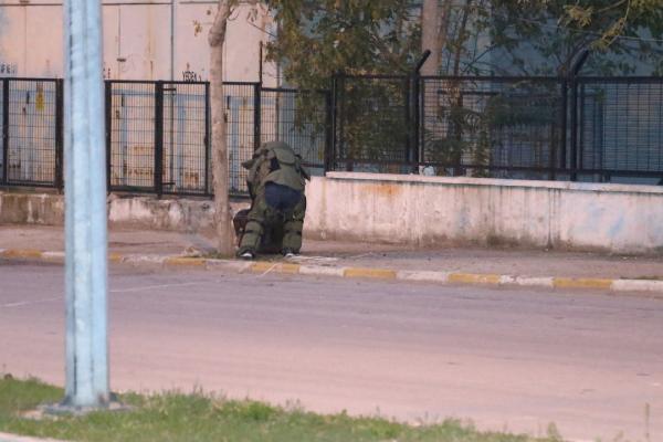 Kırklareli’de fünyeyle patlatılan bavul boş çıktı