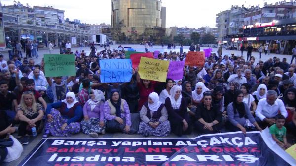 Ankara'daki saldırı protesto edildi