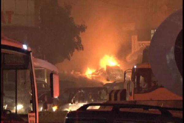 Gazi Mahallesi'nde polis müdahalesi