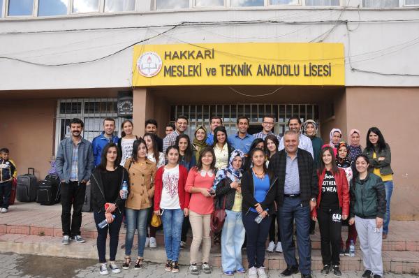 Hakkarili öğrencilere Portekiz gezisi