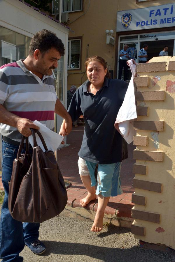 Pencereden girip boşanmak isteyen eşine işkence yaptı